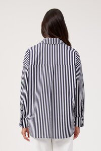 Haven Mykonos Embroidered Stripe Shirt