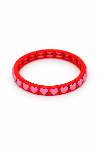 Tiger Tree Red Heart Tile Bracelet-hc-shop-by-style-Hello Cyril.