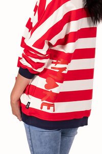 Jellicoe Sweatshirt Red Stripe
