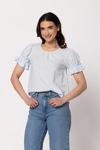 Seeking Lola Sky Vibrant Top