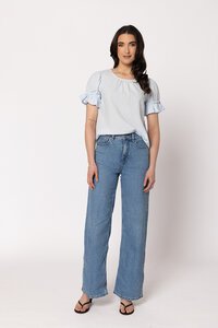 Seeking Lola Sky Vibrant Top