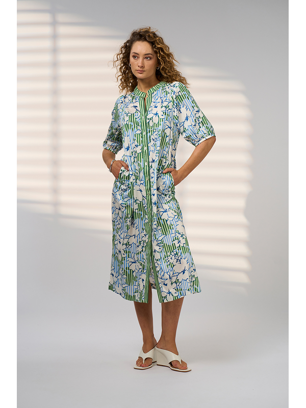 Madly Sweetly Floraline Shirt Dress