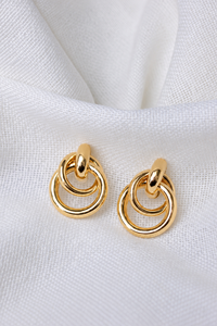 She Jewellery Orbit Hoop Earrings