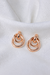 She Jewellery Orbit Hoop Earrings