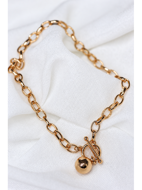 SHE Jewellery Halo Drop Necklace