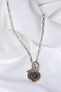 She Jewellery Royal Coin Pendant Necklace