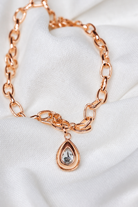 She Jewellery Teardrop Chain Necklace