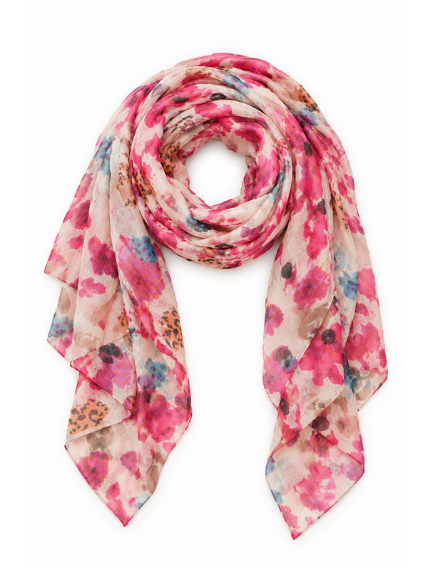 Ivys Coralie Painted Scarf