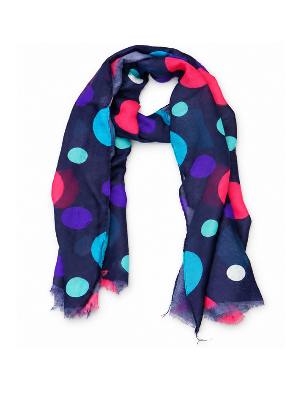 Ivys Multi Polka Dot Scarf