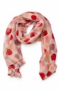 Ivys Rosalie Watercolour Dot Scarf