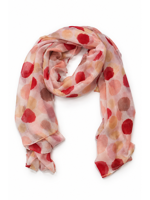 Ivys Rosalie Watercolour Dot Scarf
