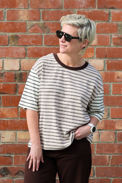 Foxwood SS Mash Up Stripe Tee-hc-new-Hello Cyril.