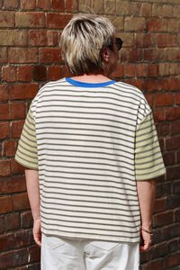 Foxwood SS Mash Up Stripe Tee