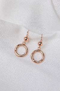 She Jewellery Hanging Ring Earrings