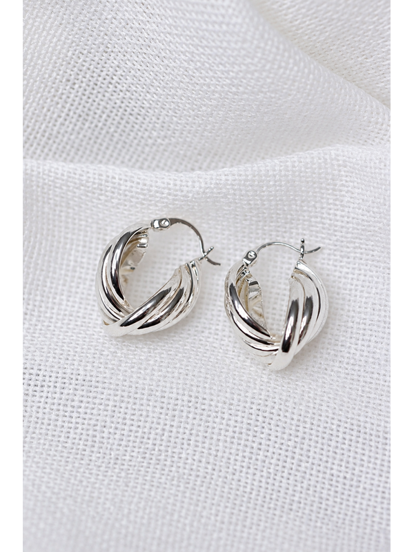 She Jewellery Wrapped Hoop Earrings
