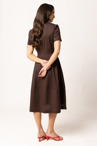 Seeking Lola Cacao Vogue Dress