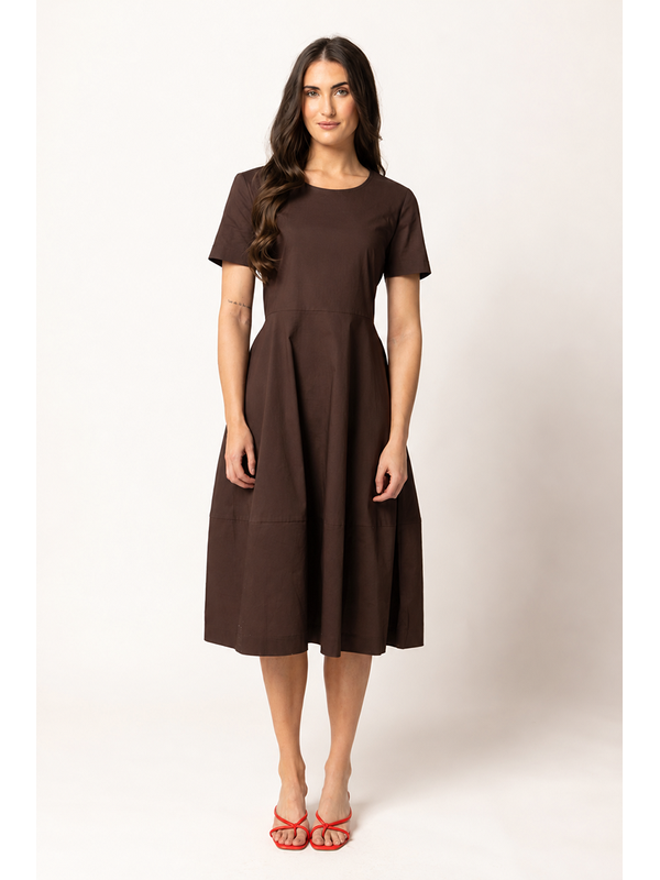 Seeking Lola Cacao Vogue Dress