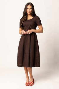 Seeking Lola Cacao Vogue Dress