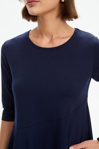Tirelli Diagonal Seam Summer Dress