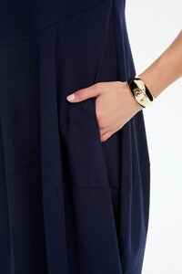 Tirelli Diagonal Seam Summer Dress