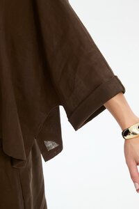Tirelli Funnel Neck Boxy Top