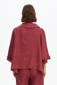 Tirelli Funnel Neck Boxy Top