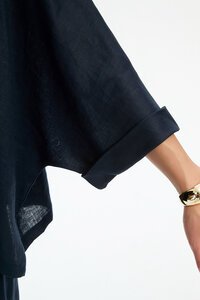 Tirelli Funnel Neck Boxy Top