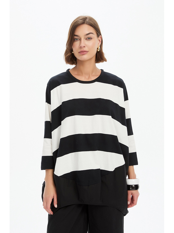 Tirelli Stripe Billow Combi Top