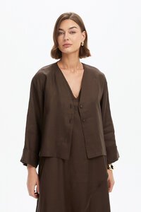 Tirelli Relaxed Lined Cardi