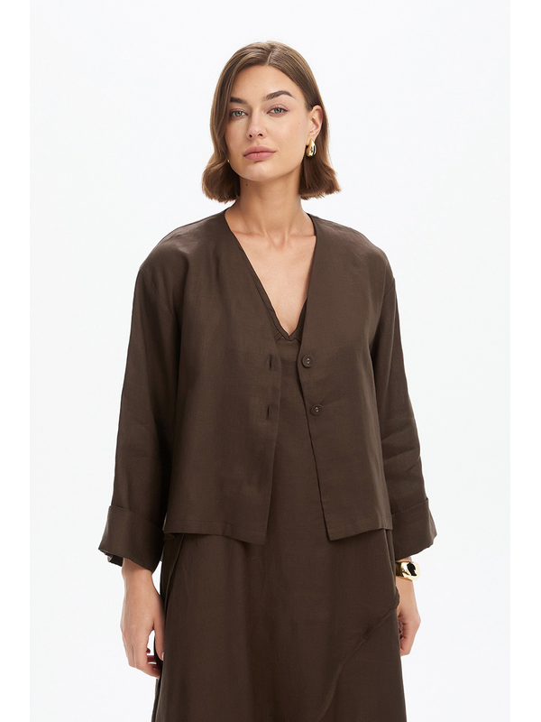 Tirelli Relaxed Lined Cardi