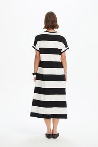 Tirelli Stripe Easy Midi Dress