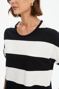 Tirelli Stripe Easy Midi Dress