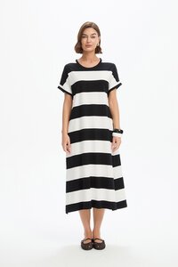 Tirelli Stripe Easy Midi Dress