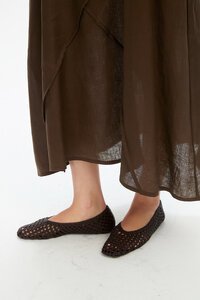 Tirelli Reverse French Seam Maxi Dress