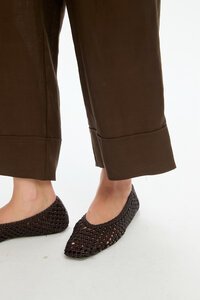 Tirelli Wide Leg Linen Pant