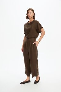 Tirelli Wide Leg Linen Pant