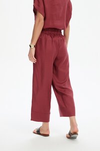 Tirelli Wide Leg Linen Pant