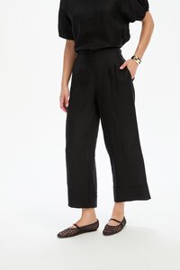 Tirelli Wide Leg Linen Pant