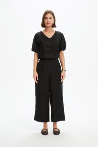 Tirelli Wide Leg Linen Pant