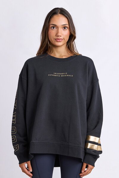 Foxwood Origin Metallic Black Crew-hc-new-Hello Cyril.