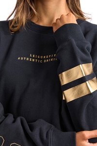 Foxwood Origin Metallic Black Crew