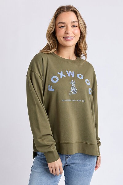 Foxwood Effortless Contrast Crew-shop-by-label-Hello Cyril.