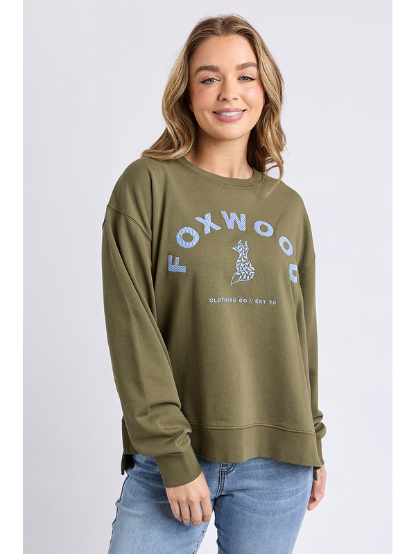 Foxwood Effortless Contrast Crew