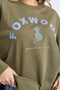 Foxwood Effortless Contrast Crew
