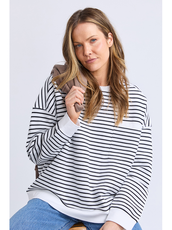 Foxwood Original Stripe Crew