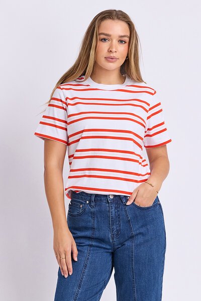 Foxwood Pure Stripe Tee-hc-new-Hello Cyril.