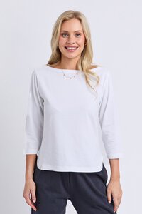 Elm Eliza Boat Neck Tee