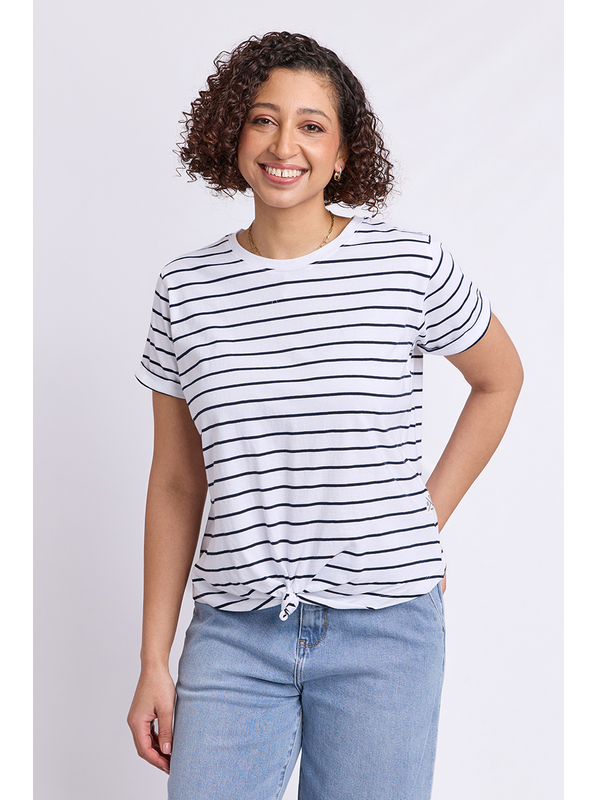 Elm Knot SS Stripe Tee