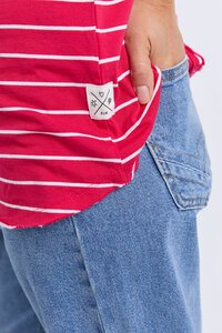 Elm Pima Vee Stripe Tee