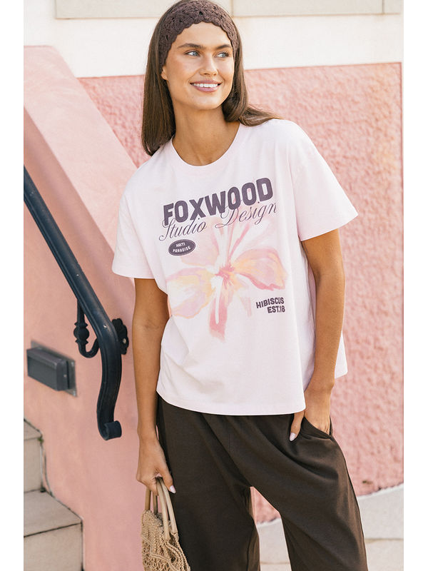 Foxwood Hibiscus Tee
